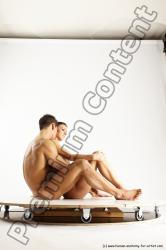 Sitting reference poses of Lukas & Peggy